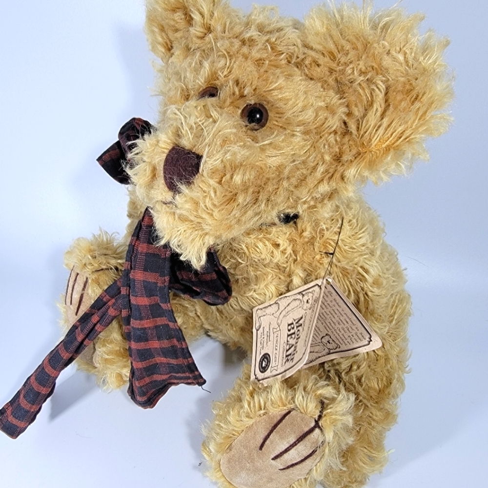 Boyds Bears Mohair Bear Uncle Gus Limited Edition Plush 12 Inch Stuffed Animal